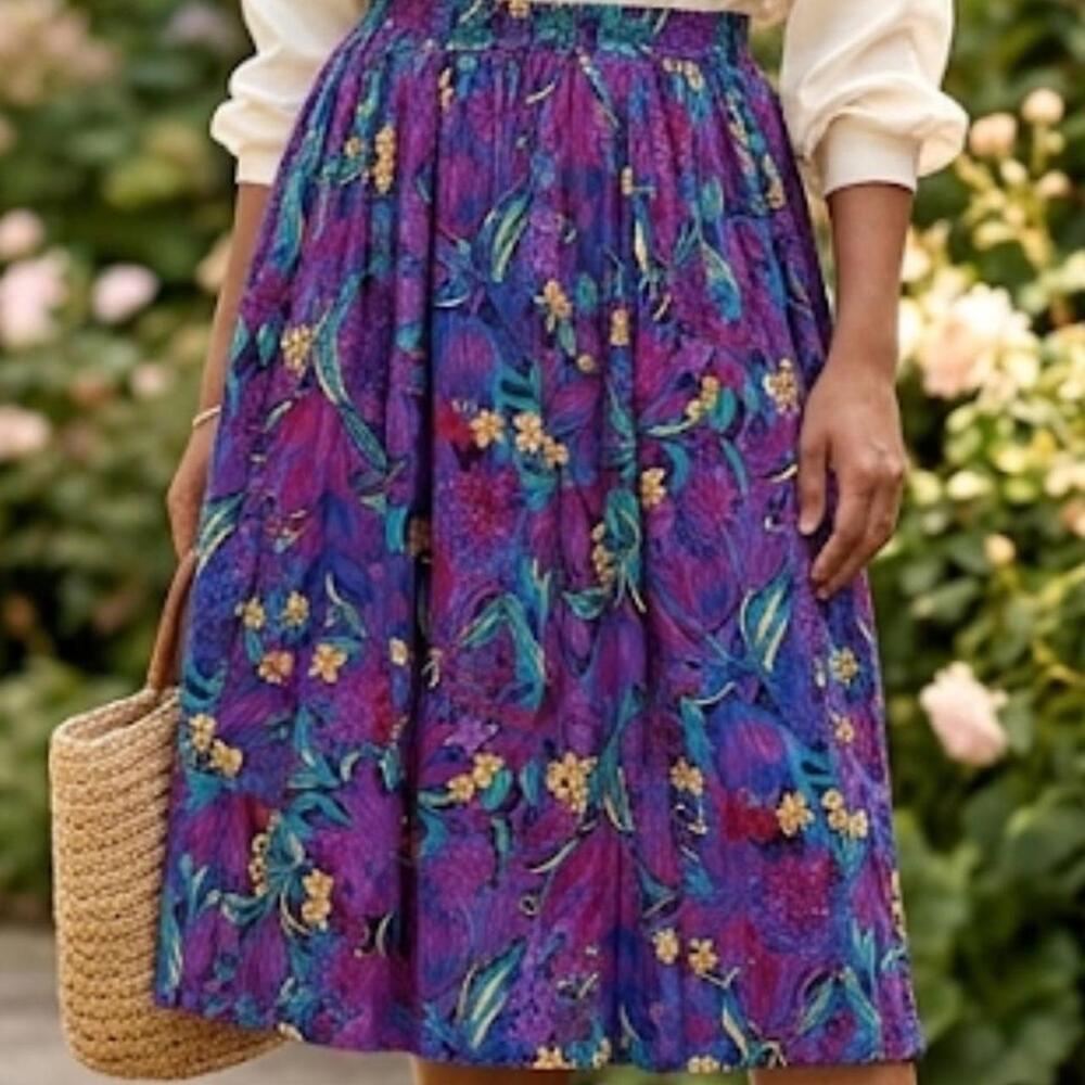 Vintage 90s Dream pattern Skirt